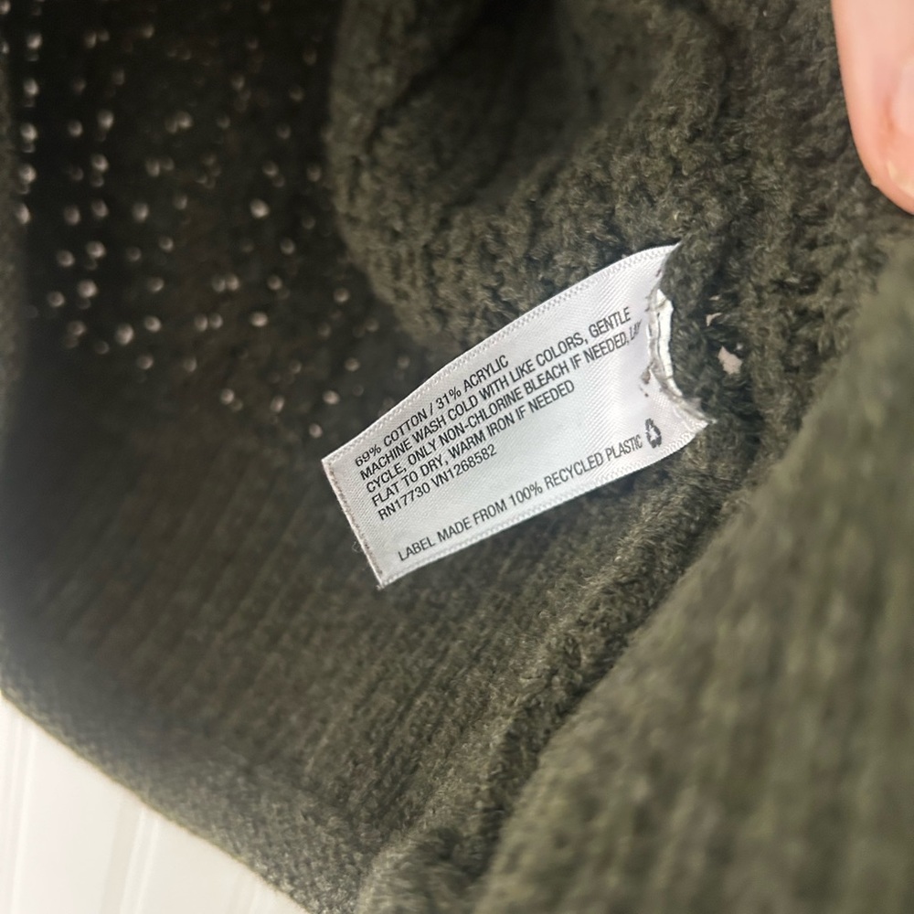 Universal Thread Medium Forest Green Knit Crew Ne… - image 3